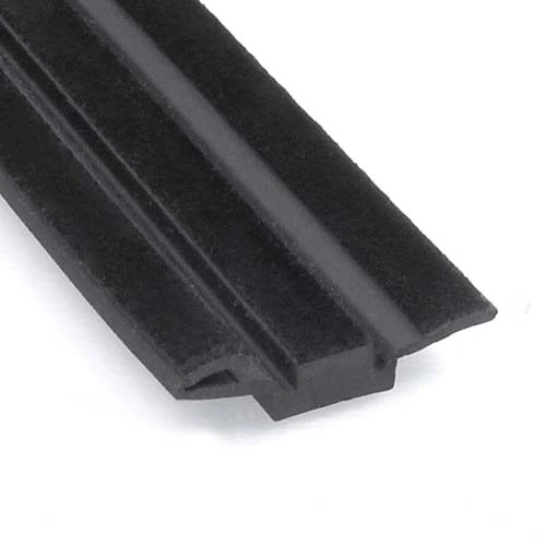 Coated Flocked Glass Run Channel Car Rubber Sealing Strip